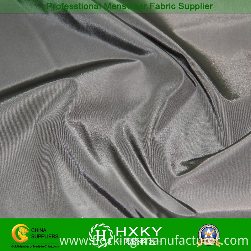 100%Polyester Semi Memory Fabric for Men's Down Jacket